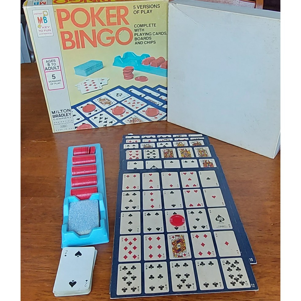 Poker Bingo Mamyoky for Bingo with a Deck of Cards