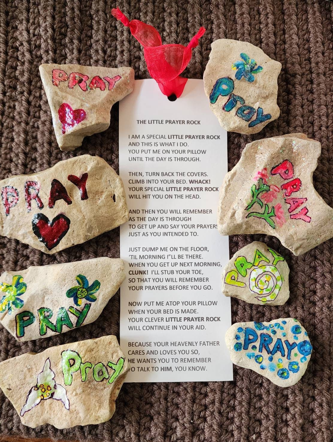 Prayer Rock Poem - Etsy for Prayer Rock Poem Printable