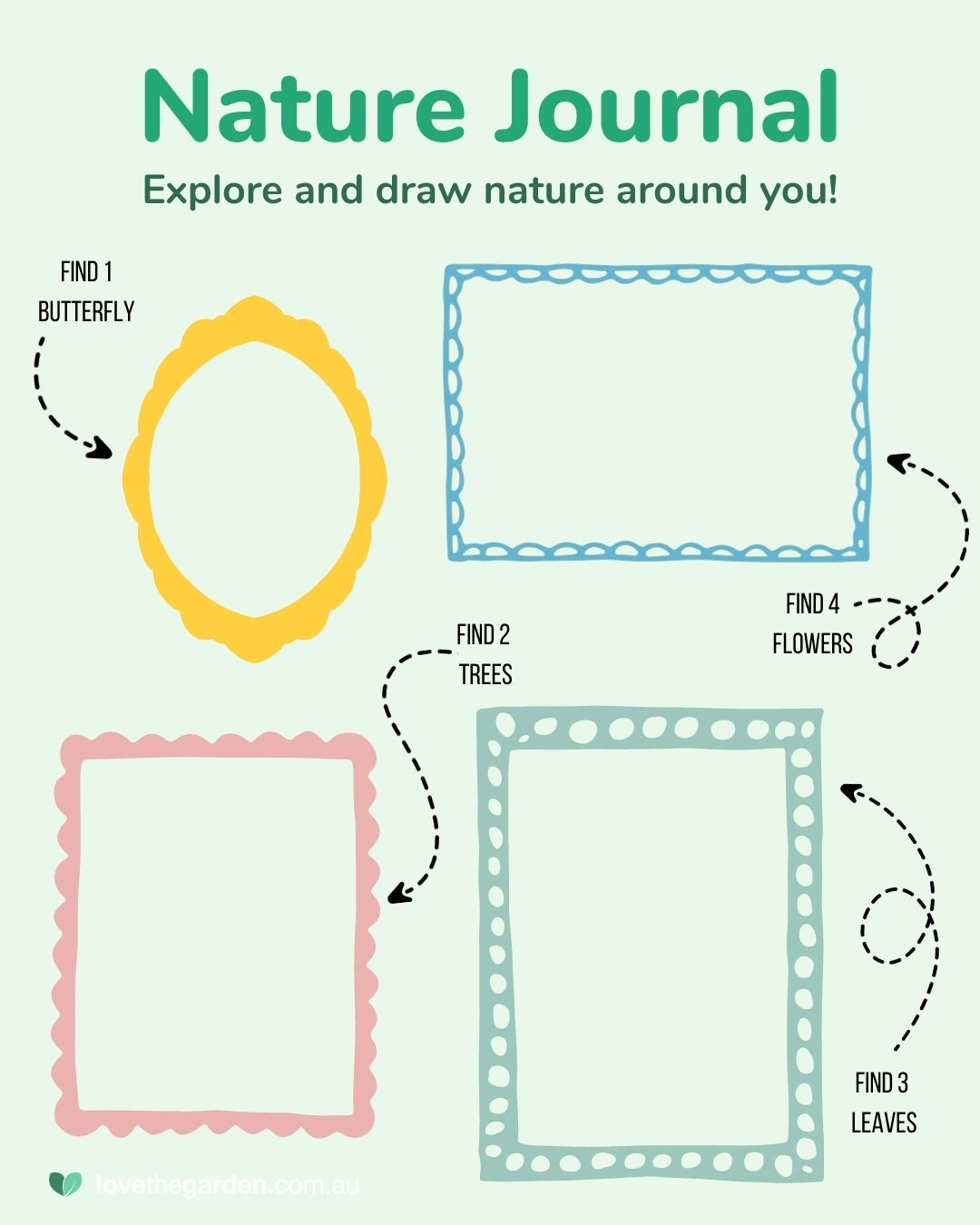 Printable Nature Journal For Kids | Love The Garden with regard to Free Nature Journal Printables