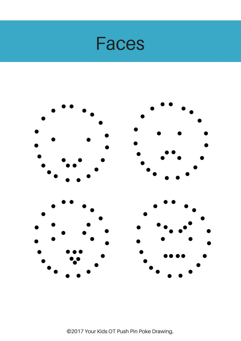 Push Pin Poke Drawing Templates within Free Push Pin Art Printables