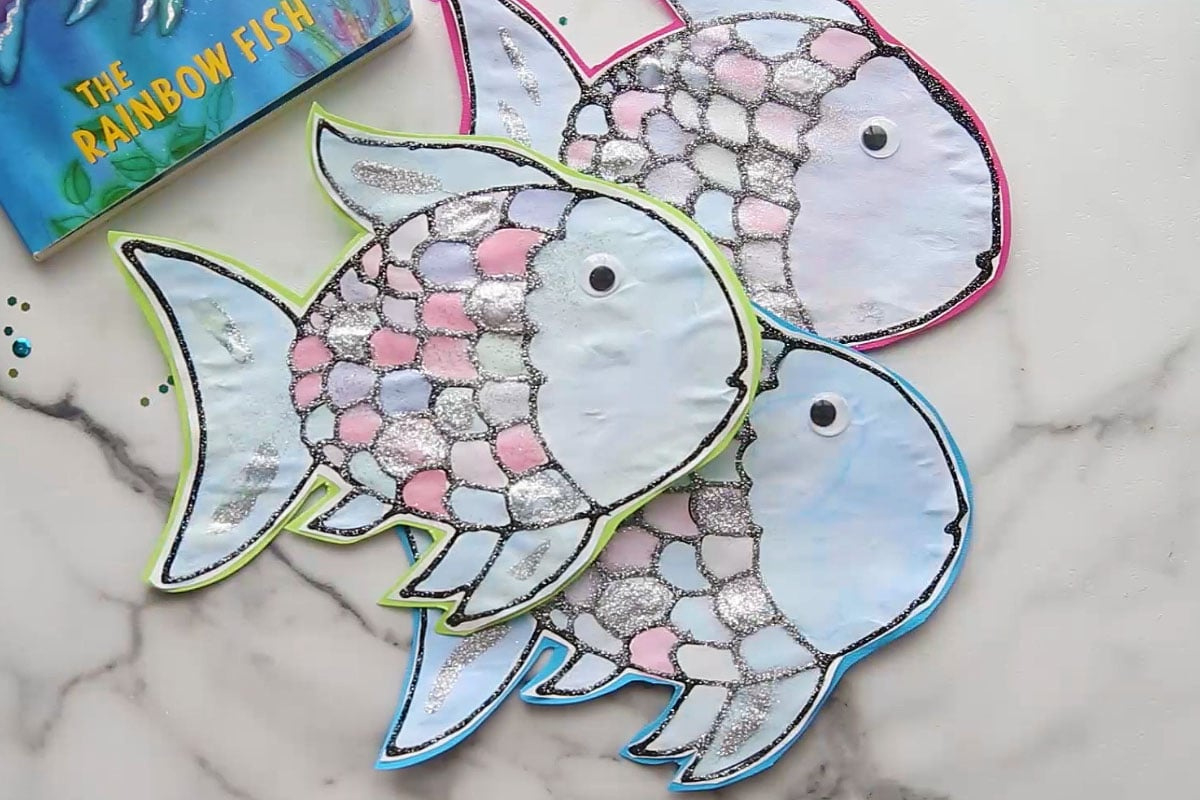 Rainbow Fish Craft (With Free Template) - The Best Ideas For Kids in Free Rainbow Fish Printables