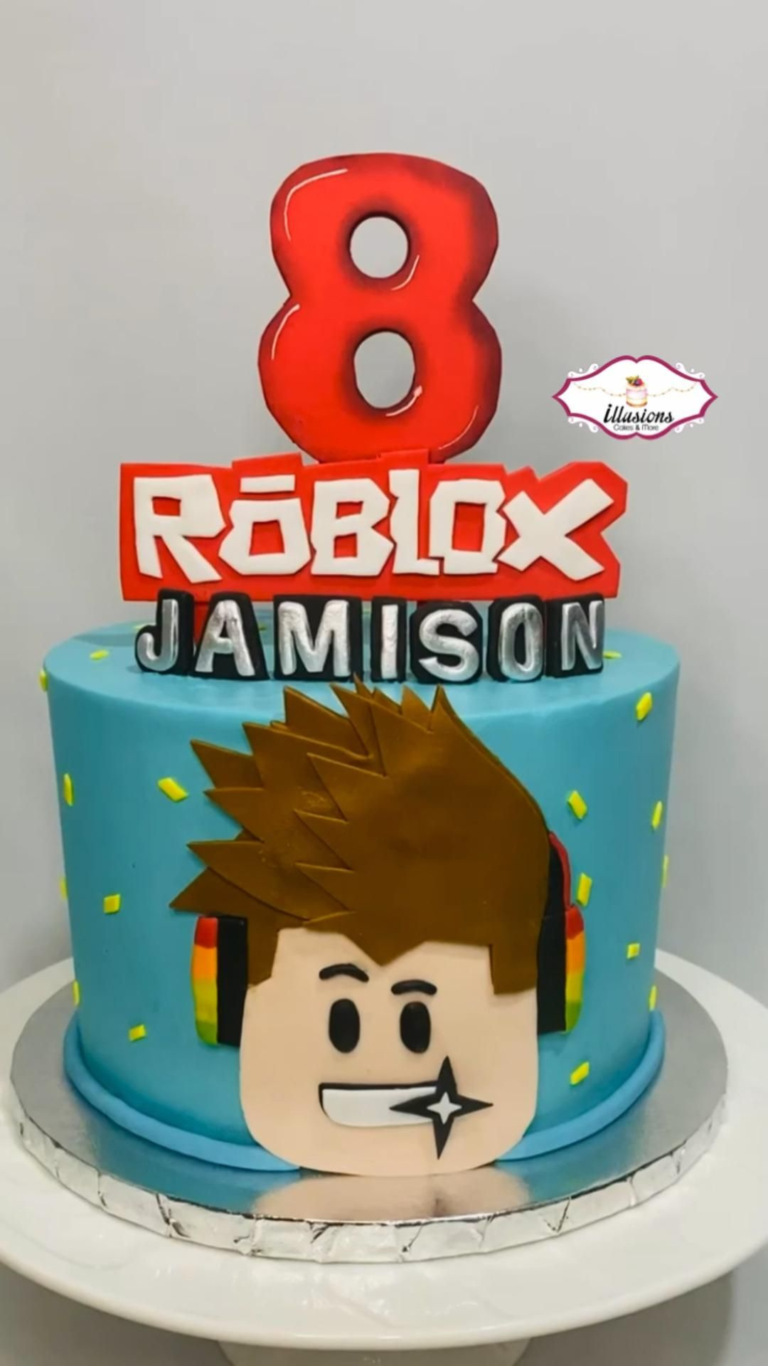 Roblox Cupcake Toppers Free Printables with Downloadable Roblox Cake Topper Printable