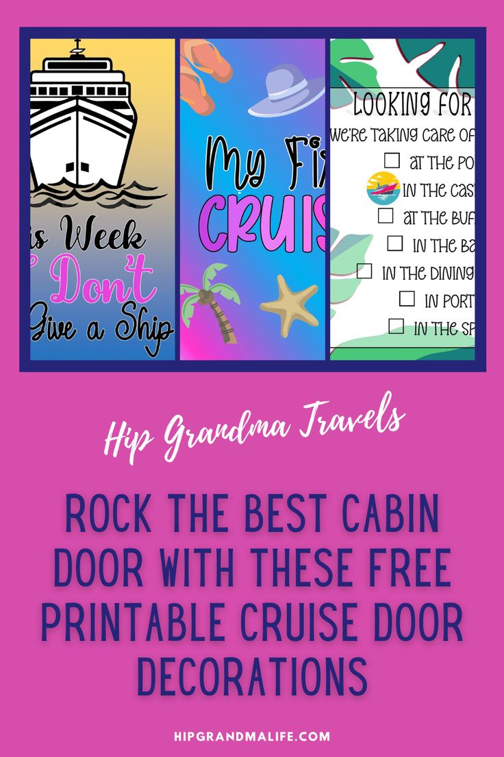 Rock The Best Cabin Door With These Free Printable Cruise Door for Template Free Printable Cruise Door Decorations