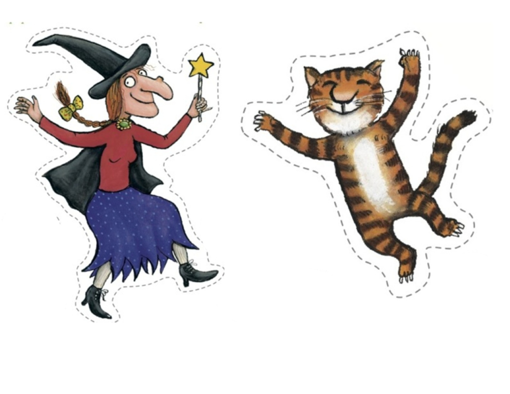 Room On The Broom | Kindergarten Nana throughout Printable Room On The Broom Characters