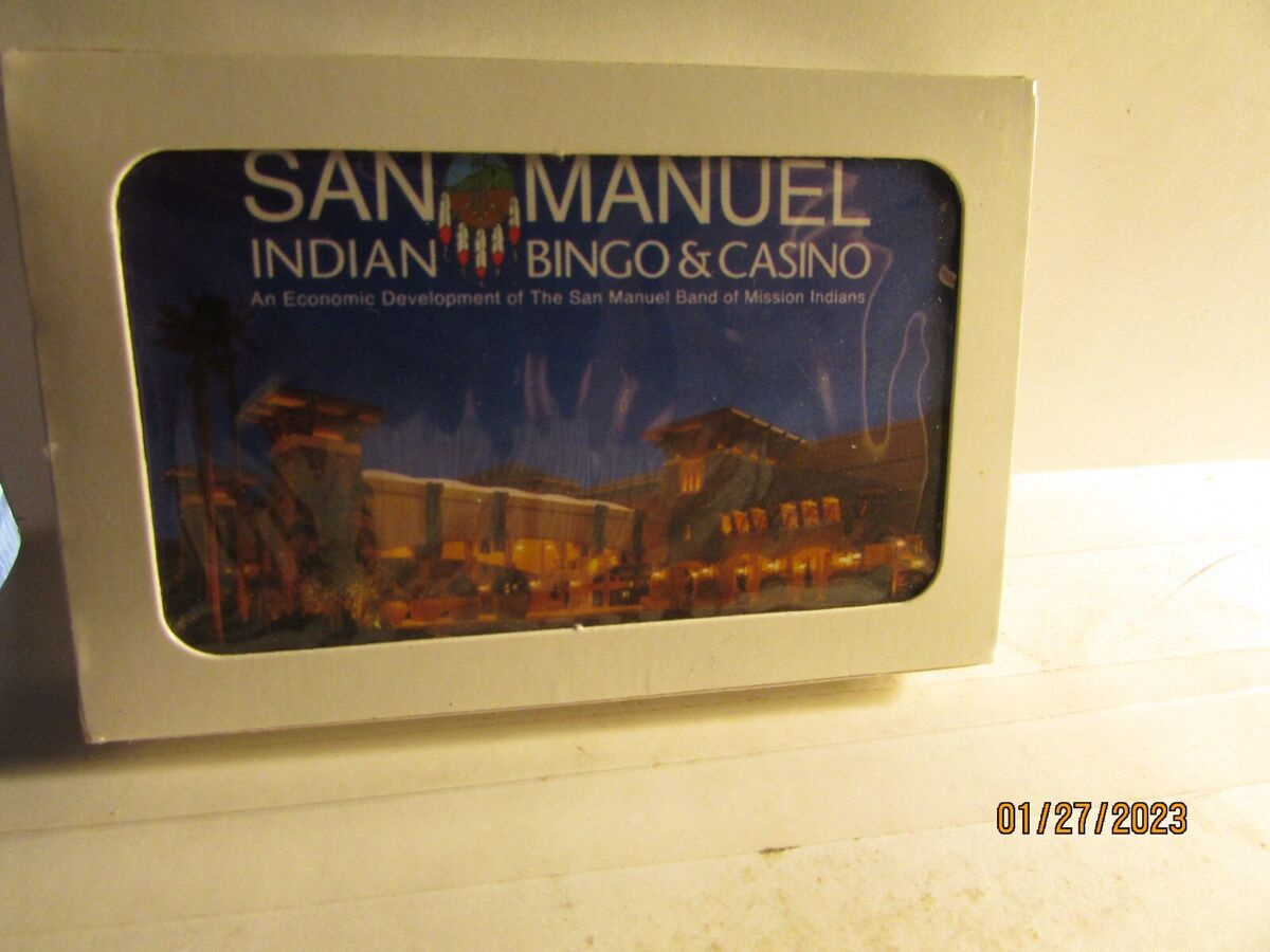 San Manuel Indian Casino- Playing Cards-Made For Sale- Not From in San Manuel Indian Bingo and Casinothree Card Poker