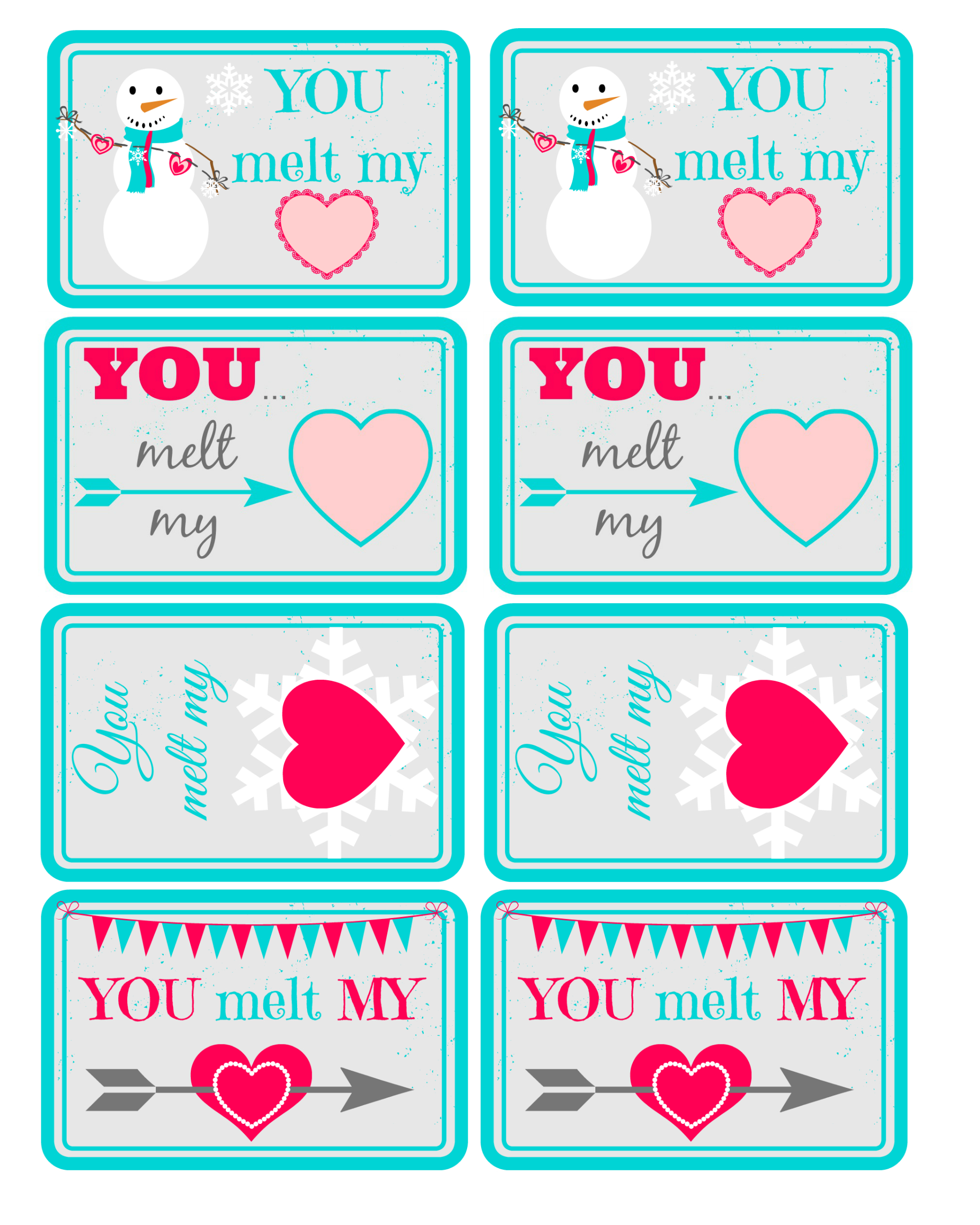 Share The Love: Free Printable Valentine Gift Tagsdiy Show Off in Valentines Gift Tags Free Printable