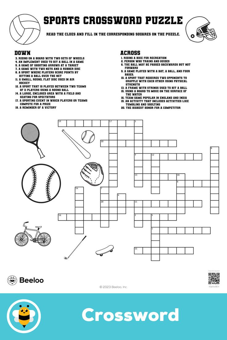 Sports Crossword Puzzle pertaining to Newsday Crossword Puzzle Printable