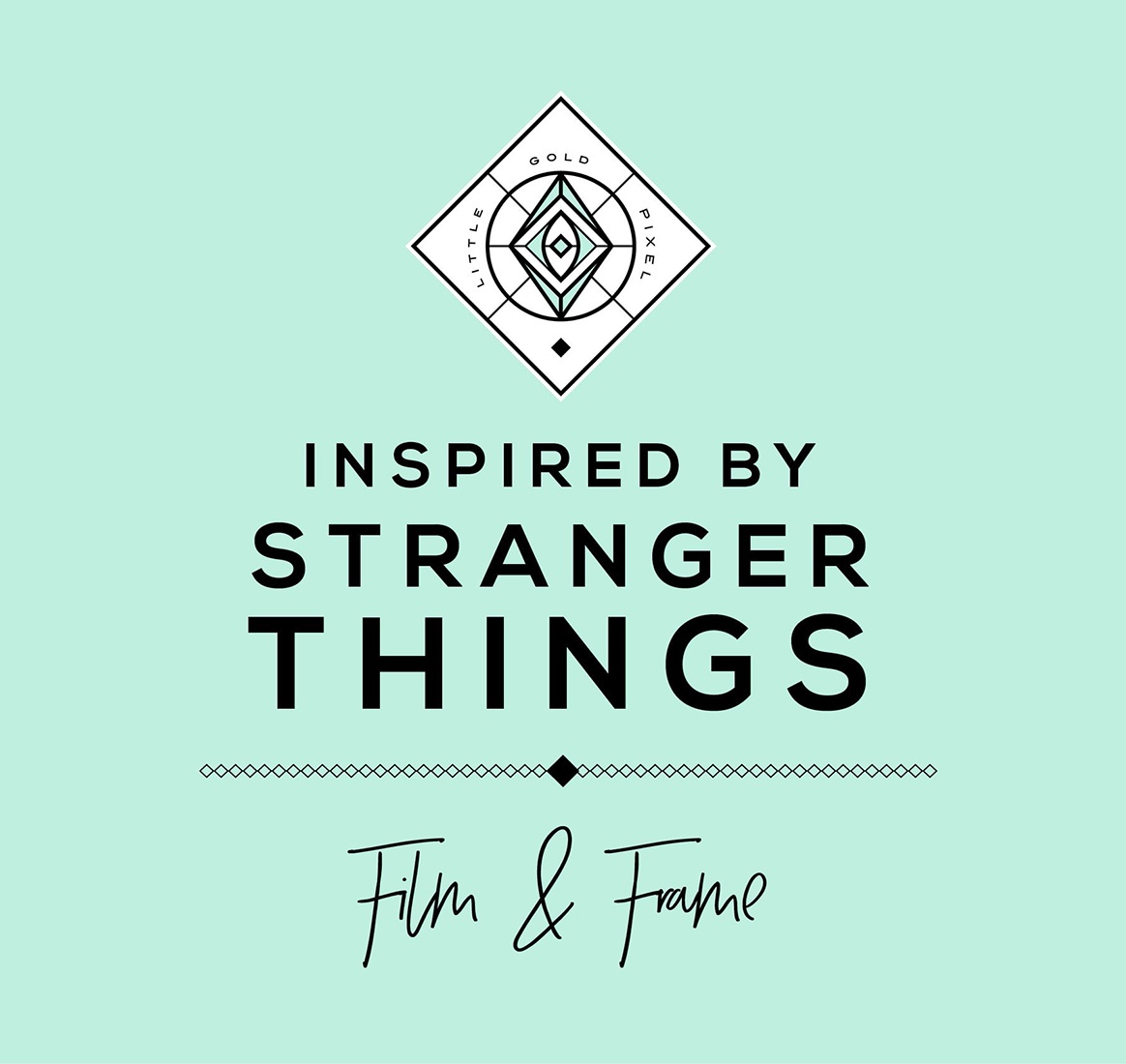 Stranger Things Free Printable Art • Little Gold Pixel inside Stranger Things Free Printables