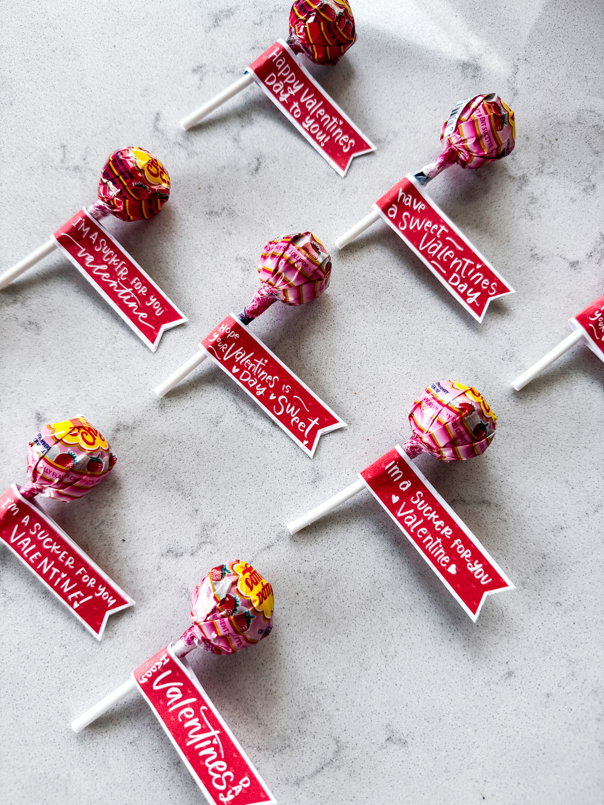 Sucker Valentines Free Printable Flags For Lollipop Cards - Hand regarding Free Printable Lollipop Valentines