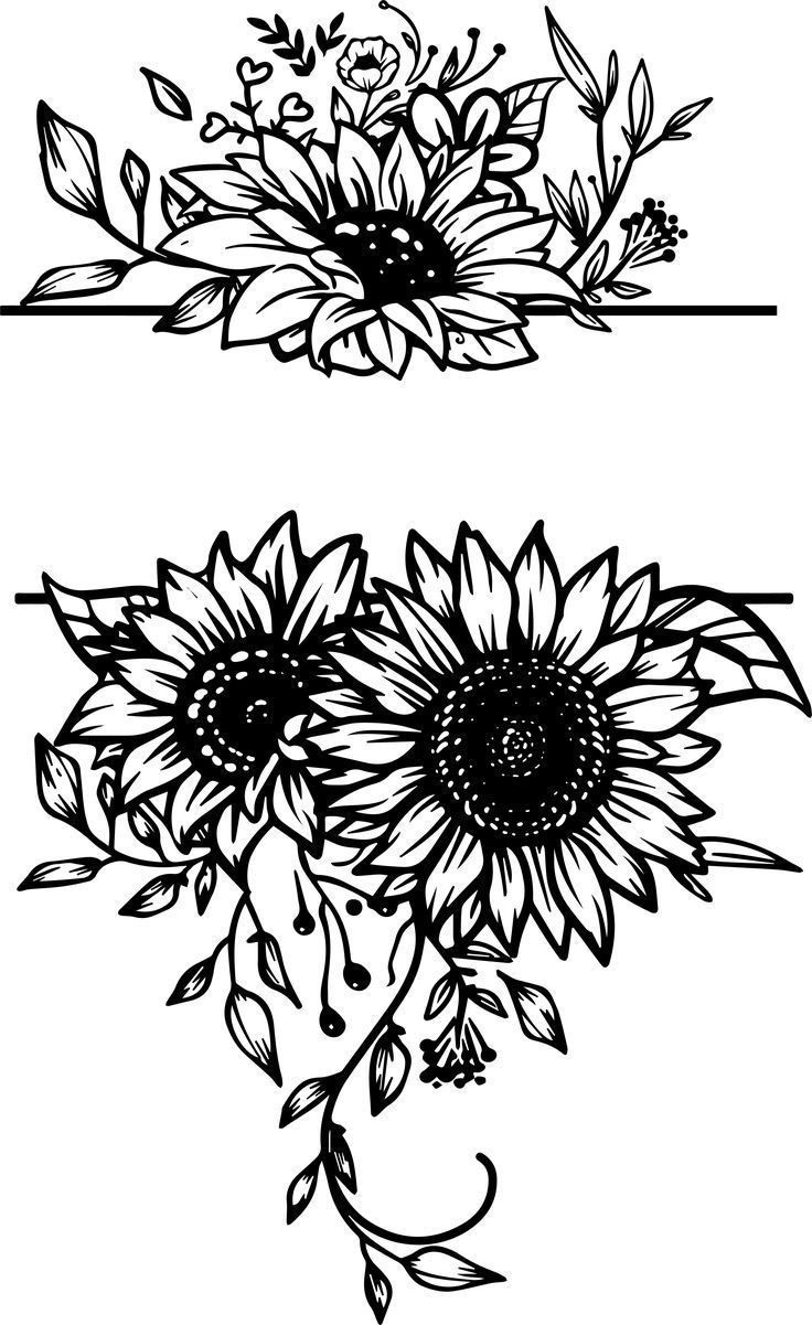 Sunflower 10 | Wood Burning Patterns Stencil, Pyrography Patterns regarding Printable Wood Burning Designs