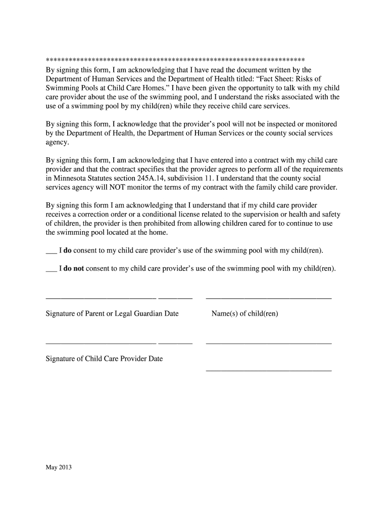 Swimming Pool Permission Form - Fill Online, Printable, Fillable intended for Parental Consent Form Printable Swimming Pool Waiver Template