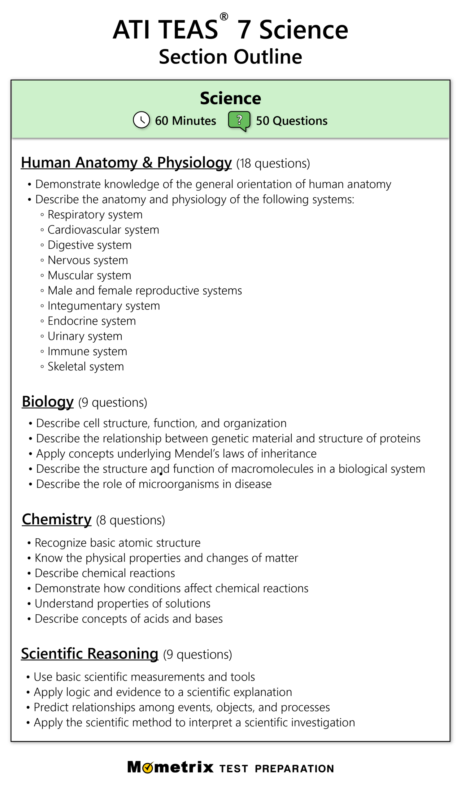 Teas 7 Science Practice Test (Updated 2025) within Printable Worksheets For Teas Test