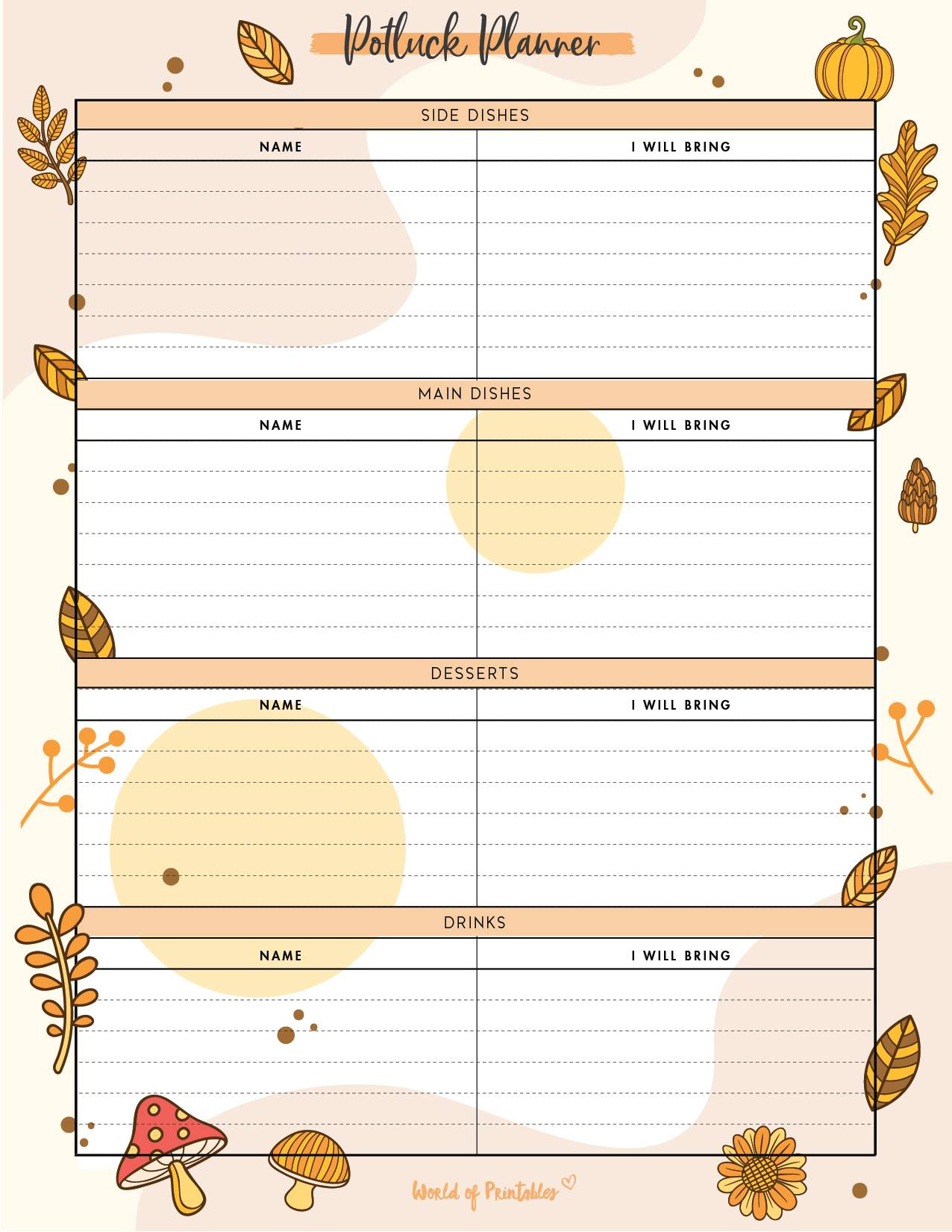 Thanksgiving Planner - Free 60 Page Planner That&amp;#039;S Perfect For pertaining to Free Thanksgiving Planner Printables