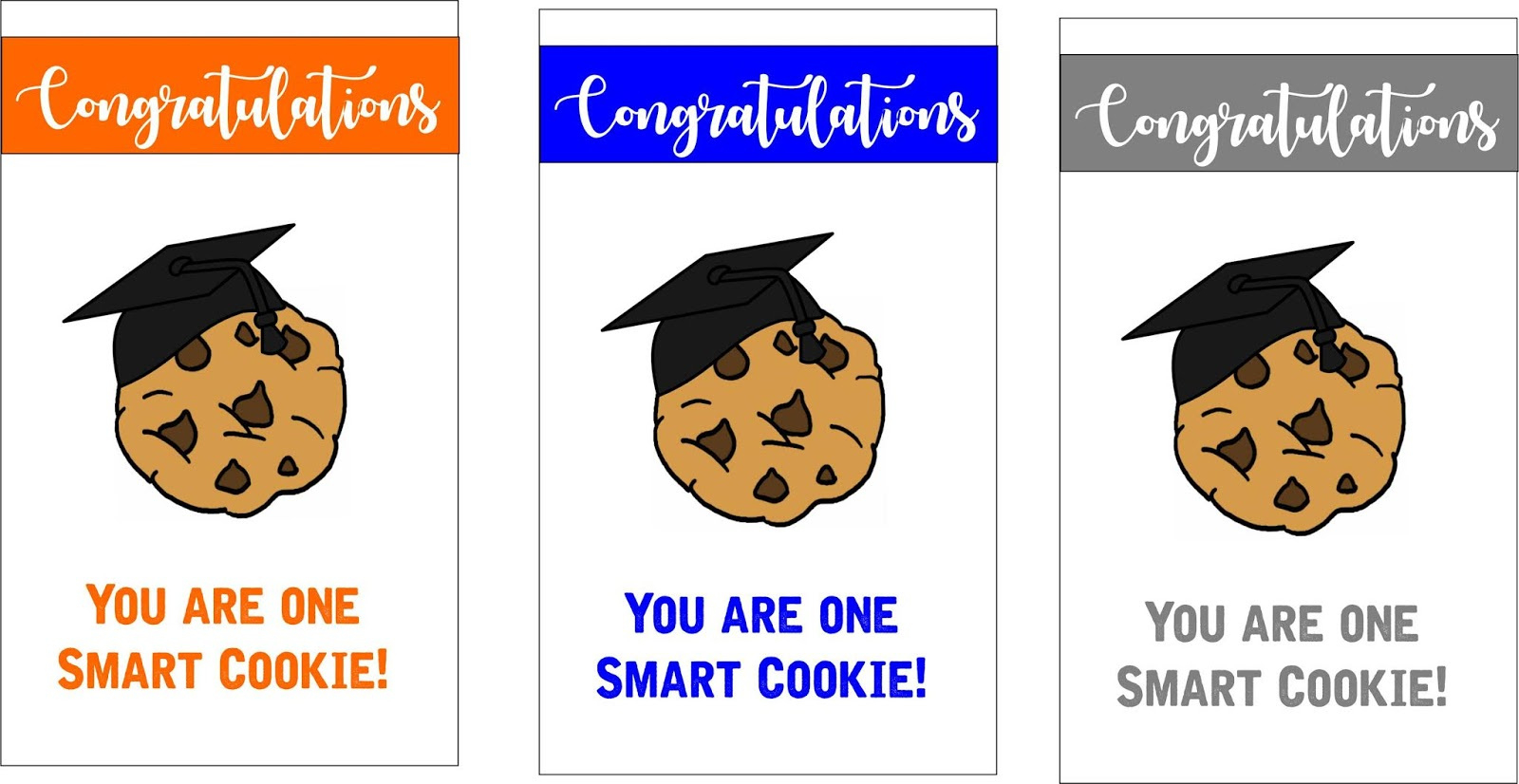 The Devilish Dish: One Smart Cookie Grad Gift - Featuring: Barbara within Smart Cookie Printable Tag Free