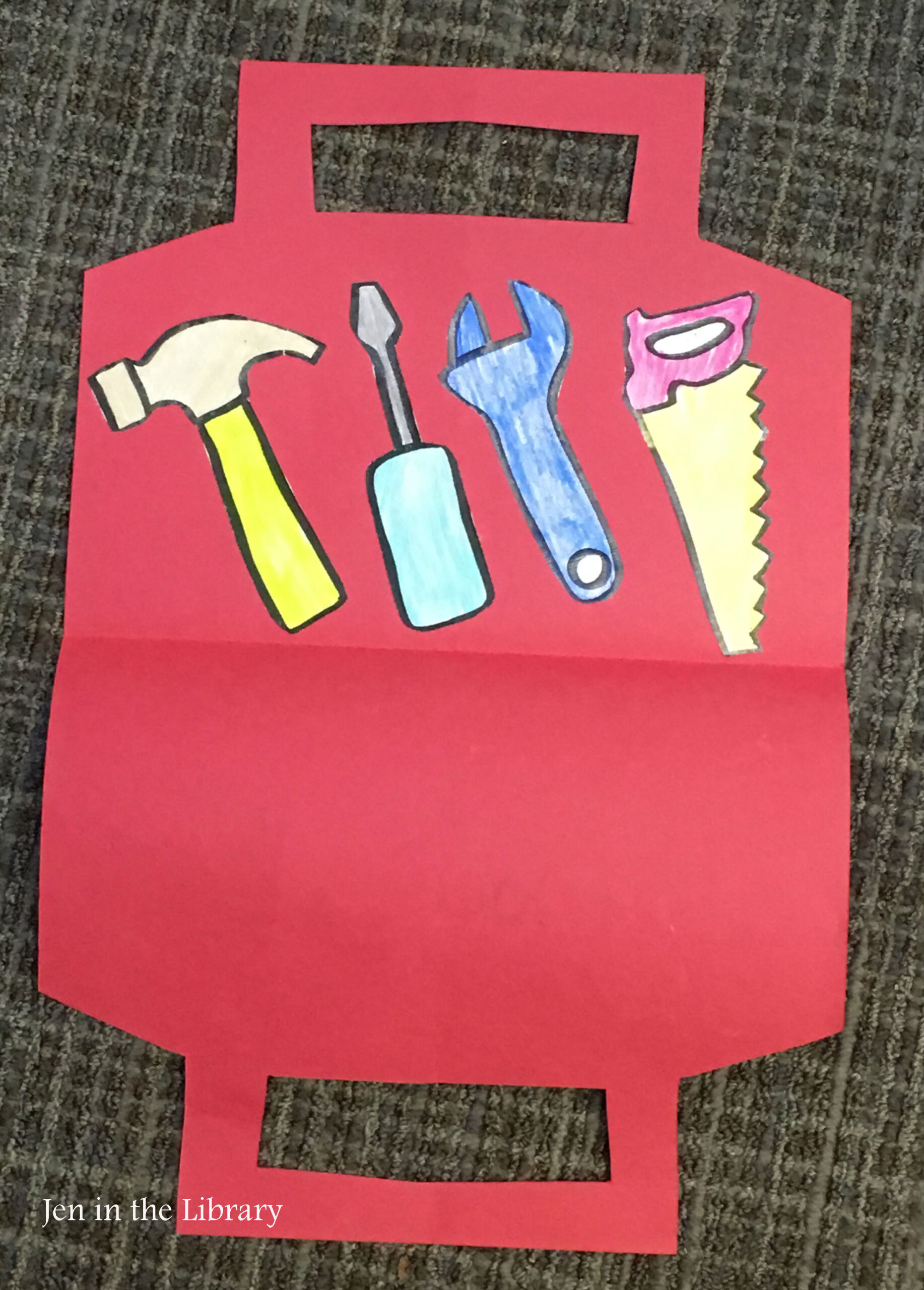 Toolbox-Craft-2-Jeninthelibrary | Jen In The Library inside Printable Tool Box Craft