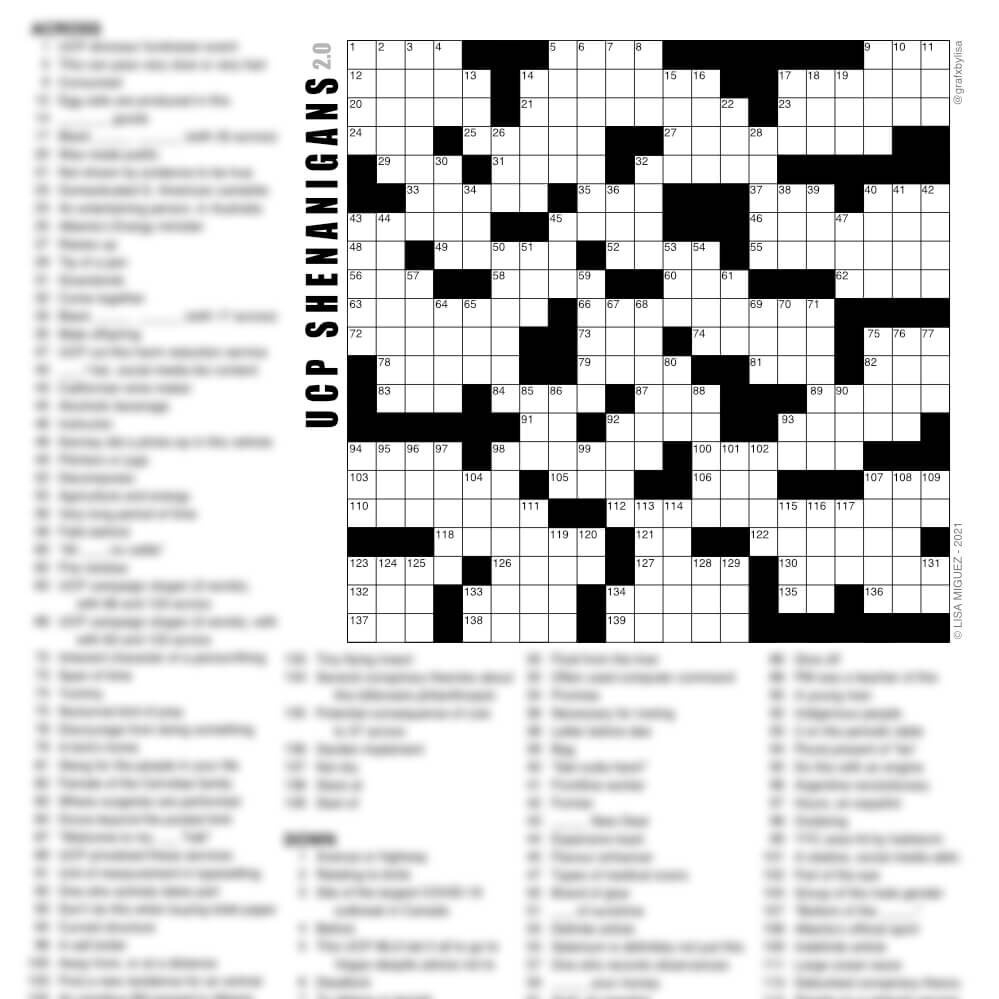 Ucp Shenanigans 2.0 Free Printable Crossword Puzzle | Grafxbylisa with regard to Printable Crossword Puzzels