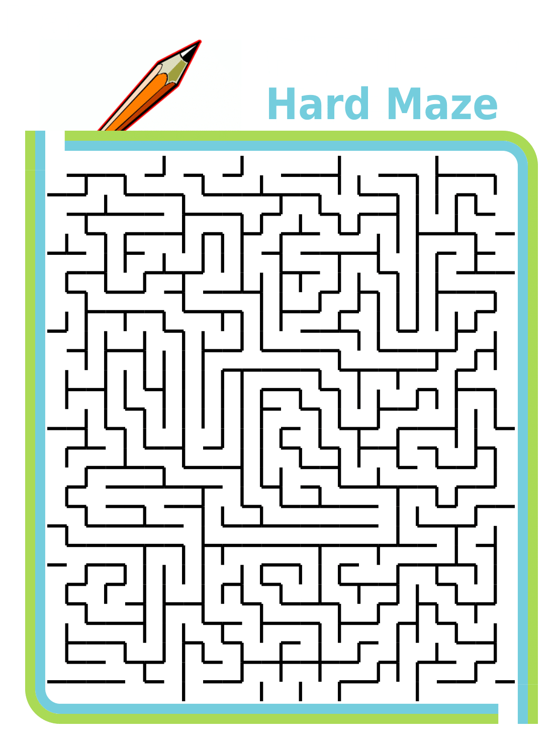 Unlimited Printable Mazes Beginner To Expert for Free Printable Mazes For Adults