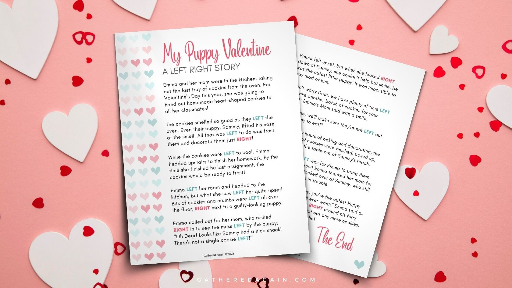 Valentine Left Right Game: Gift Exchange Ideas For Valentine&amp;#039;S Day pertaining to Free Printable Left Right Valentine Game