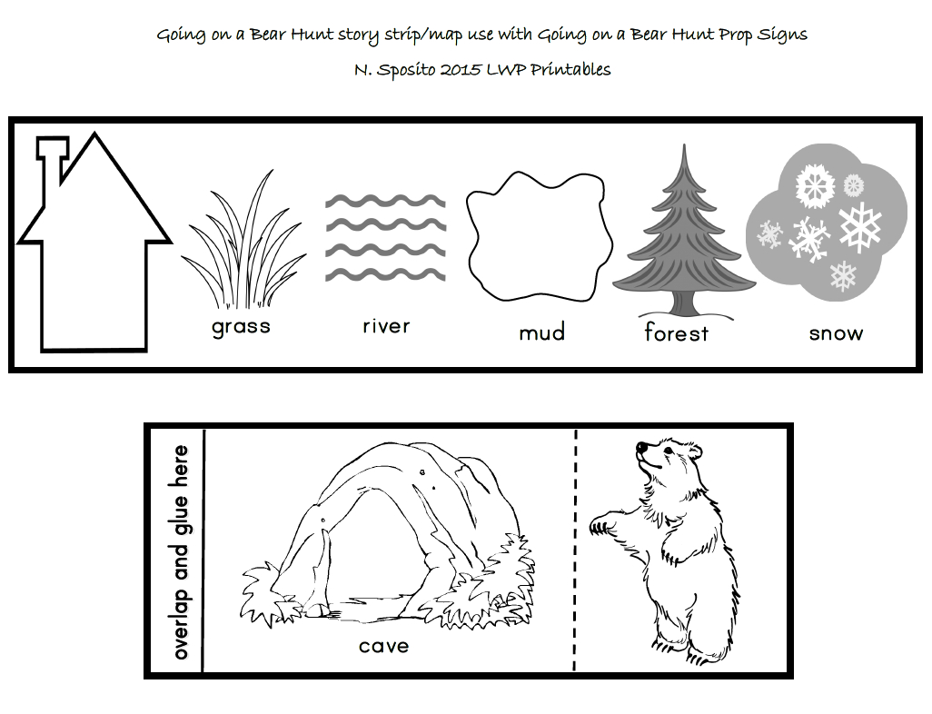 We&amp;#039;Re Going On A Bear Hunt Book, Games And Activities – English regarding Going On A Bear Hunt Printable Book