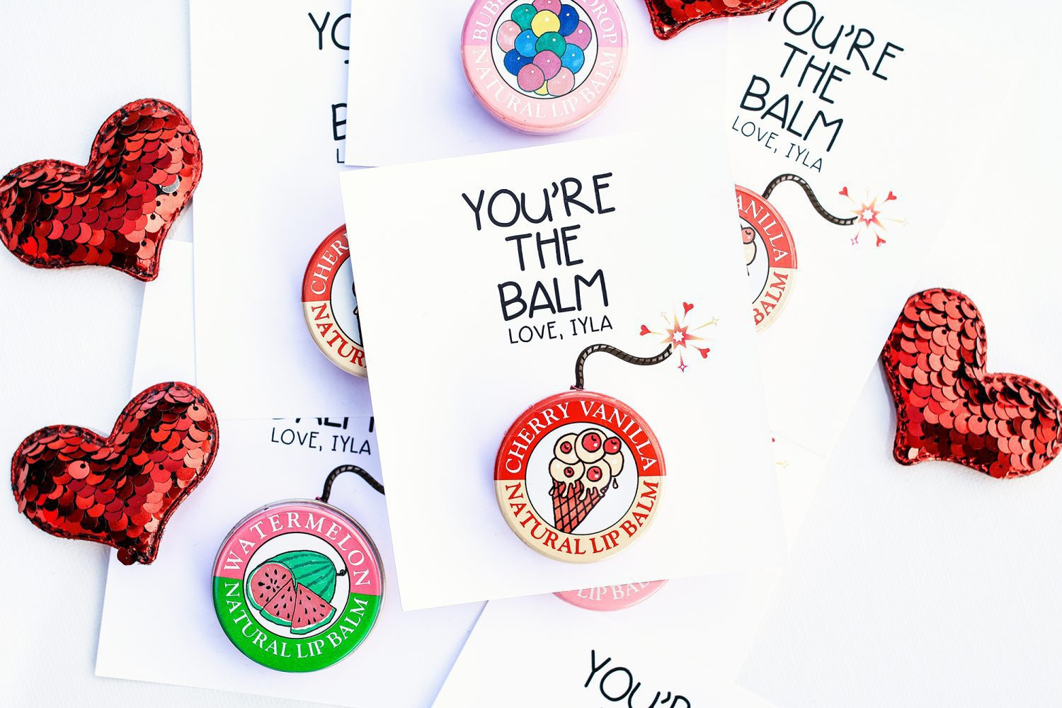 You&amp;#039;Re The Balm Valentine Printable - The Super Mom Life with You&amp;amp;#039;re the Bomb Valentine Free Printable