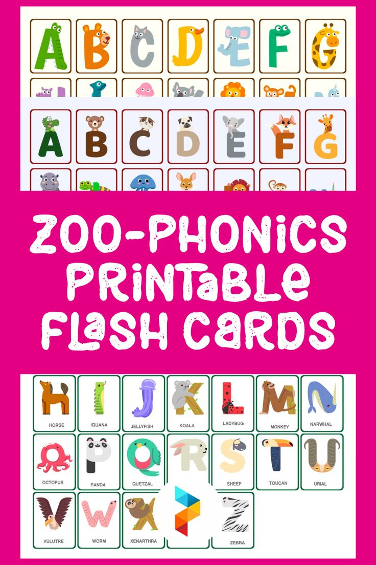 Zoo-Phonics Printable Flash Cards within Free Printable Zoo Phonics Alphabet