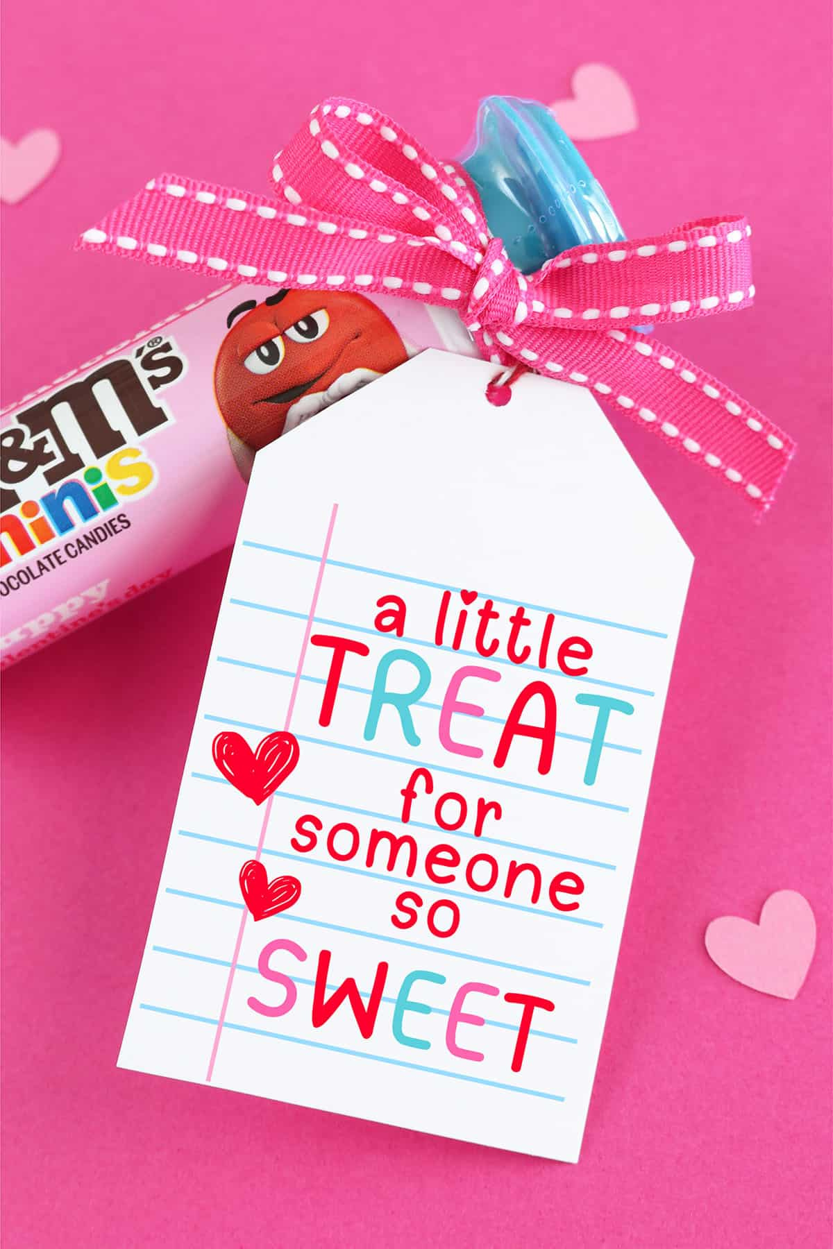 14+ Free Printable Valentine&amp;#039;S Day Tags - Aubree Originals inside A Little Treat For Someone Sweet Free Printable