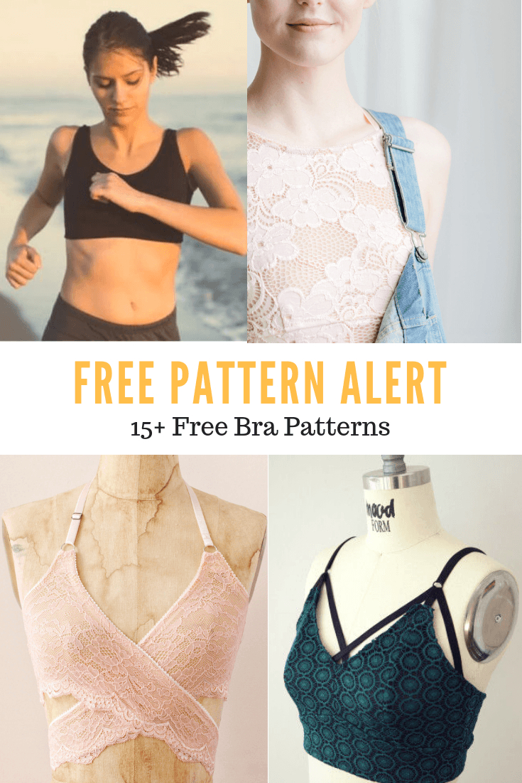 15+ Free Printable Sewing Patterns For Women Bra - On The Cutting pertaining to Printable Free Bra Pattern