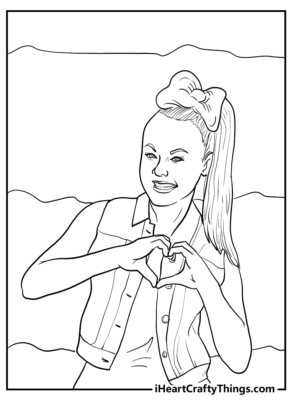 15 Jojo Siwa Coloring Pages (100% Free Printables) within Free Printable Jojo Siwa Coloring Pages