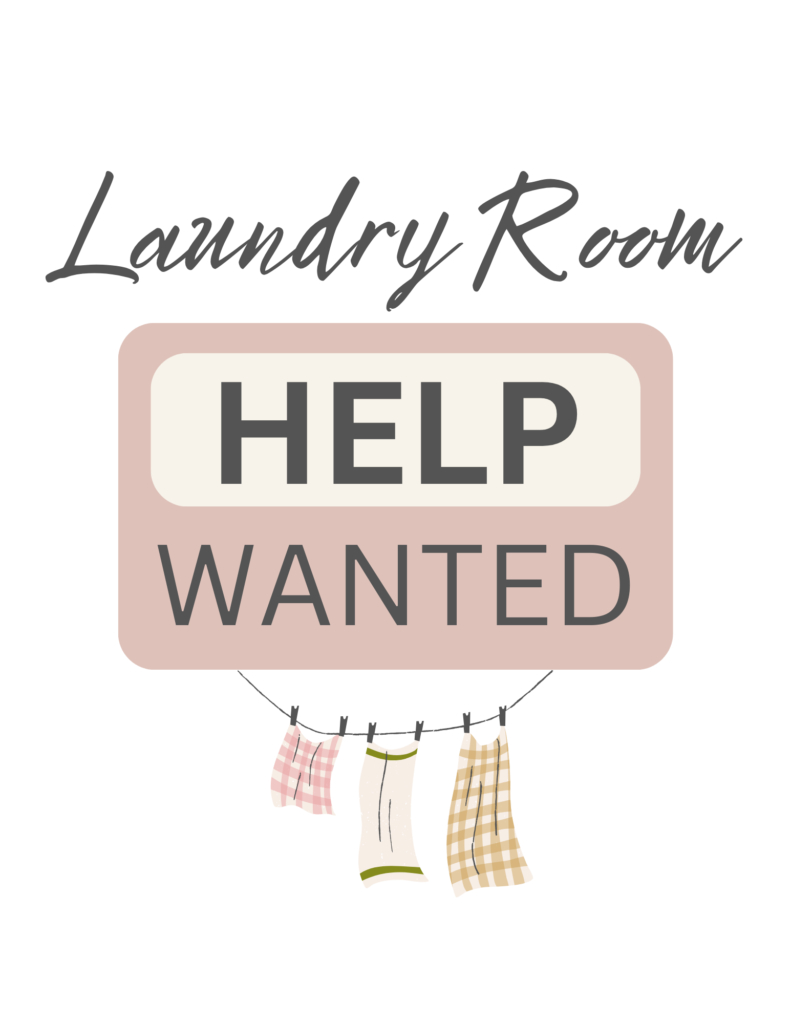 16 Free Printable Laundry Signs: Easy Laundry Room Upgrade for Free Printable Laundry Printables