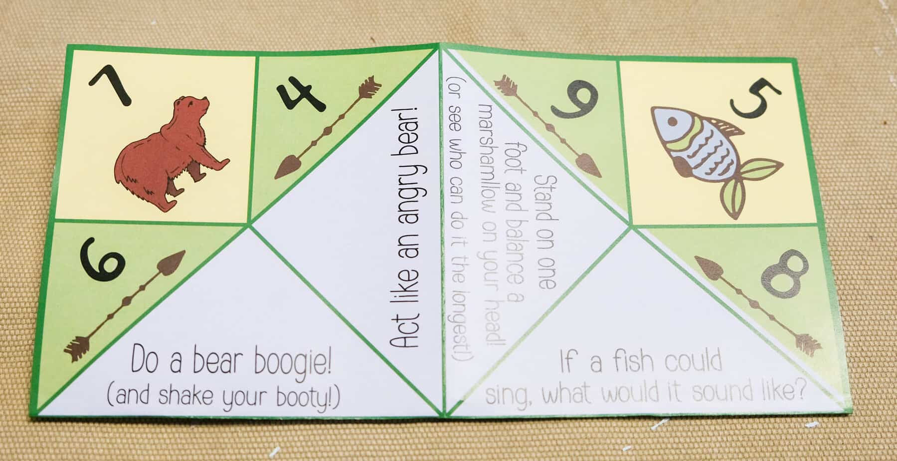 16 Printable Cootie Catchers For Kids! [+Free Blank Template pertaining to Free Printable Animal Cootie Catcher Template