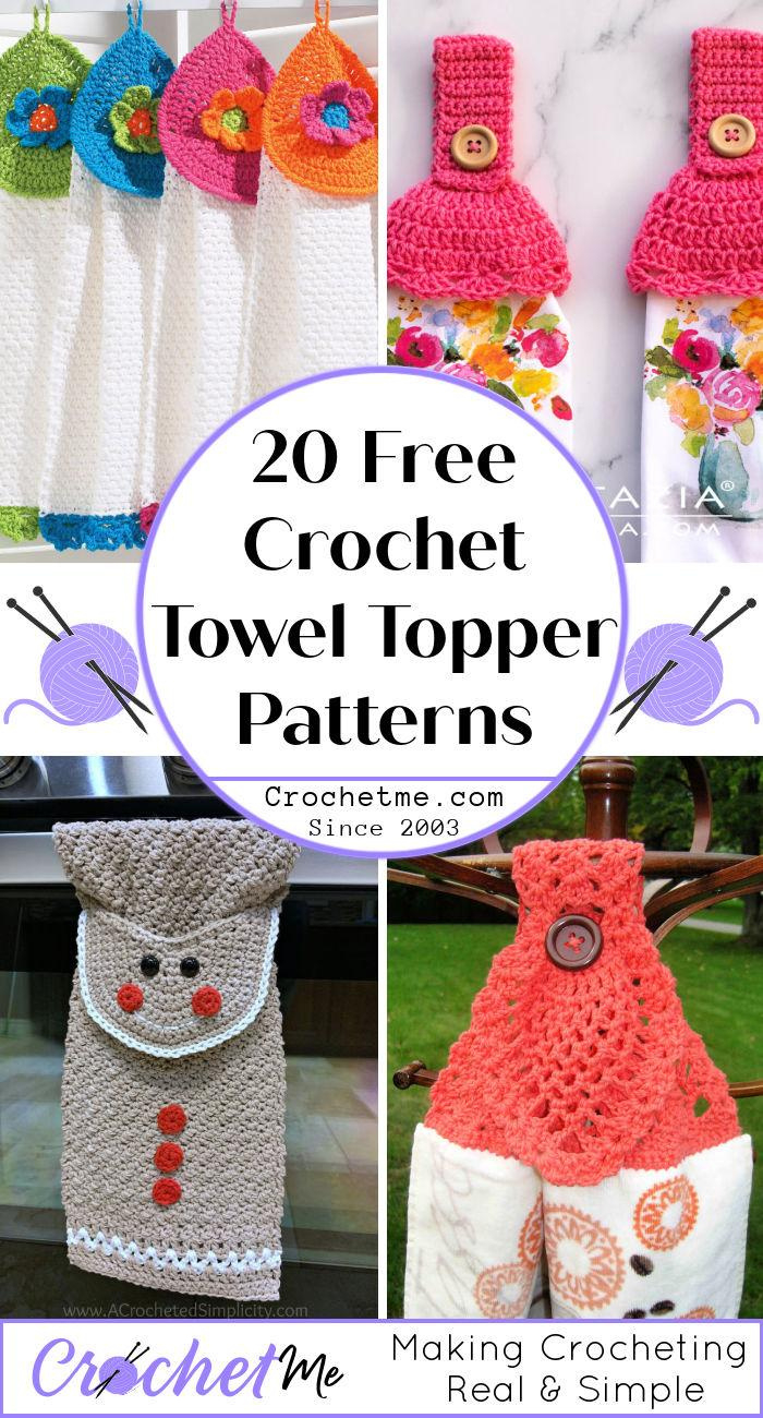 20 Unique Free Crochet Towel Topper Pattern - Crochet Me within Free Printable Crochet Towel Topper Pattern
