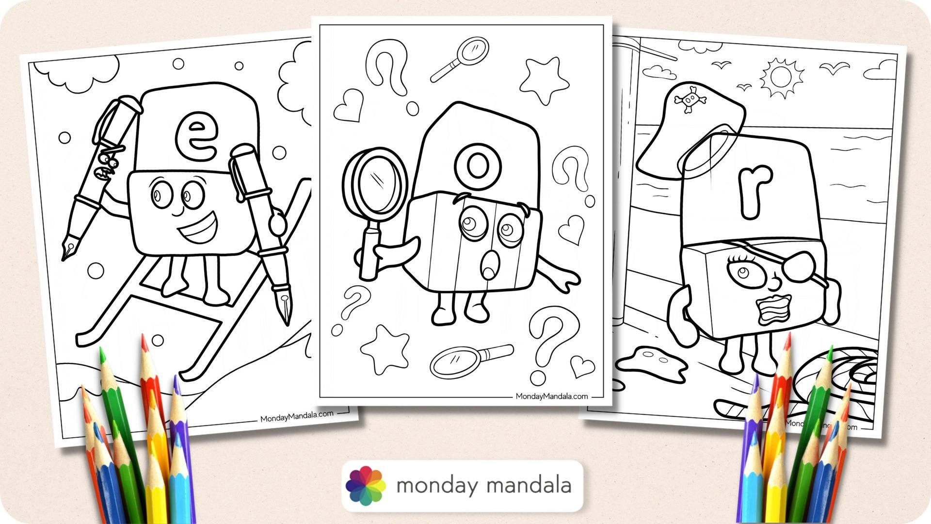 26 Alphablock Coloring Pages (Free Pdf Printables) inside Free Printable Alphablocks Coloring Pages