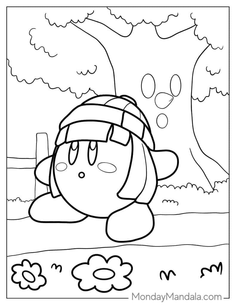 28 Kirby Coloring Pages (Free Pdf Printables) intended for Free Printable Kirby Coloring Pages