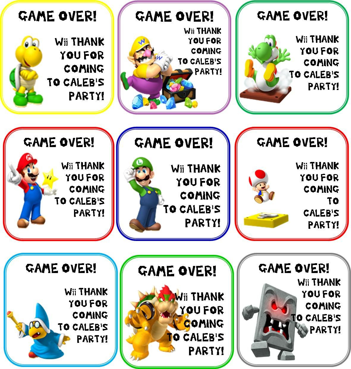 280 Best Mario Birthday Printables Ideas | Mario Birthday, Mario within Free Mario Birthday Printables