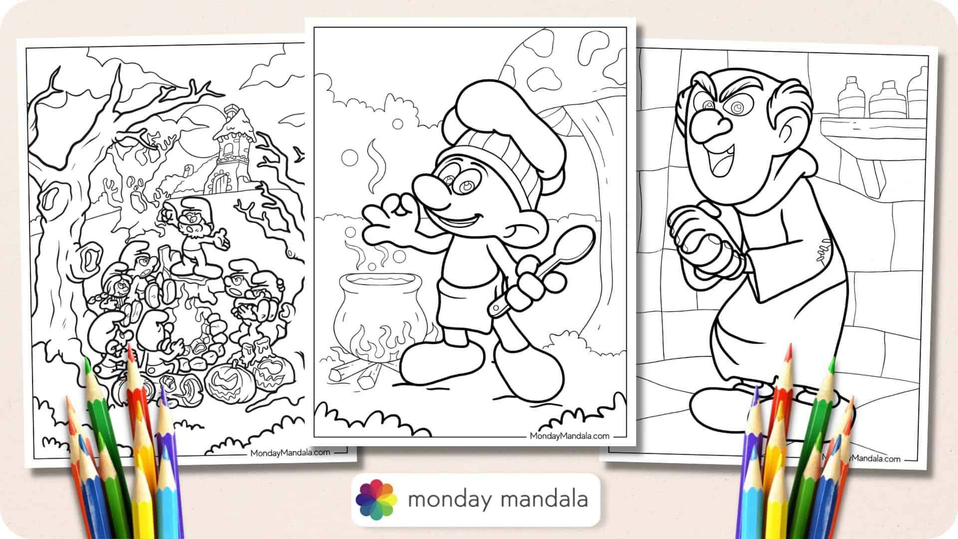 34 Smurf Coloring Pages (Free Pdf Printables) with regard to Free Printable Smurf Coloring Pages