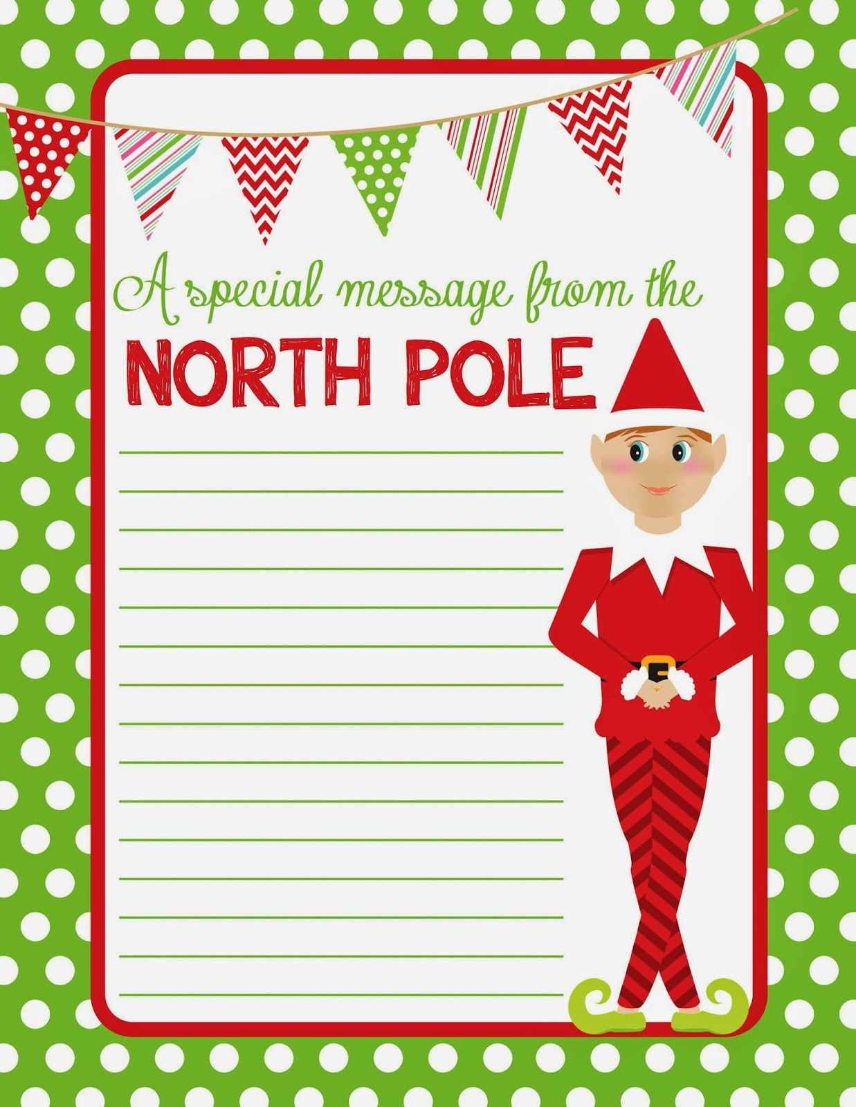 38 Christmas Elf Ideas | Borders For Paper, Free Christmas with Elf on the Shelf Stationary Printable Free