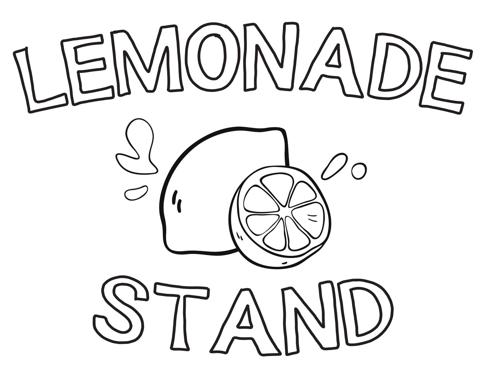4 Printable Signs For Your Next Lemonade Stand! - Kosher for Free Printable Lemonade Signs