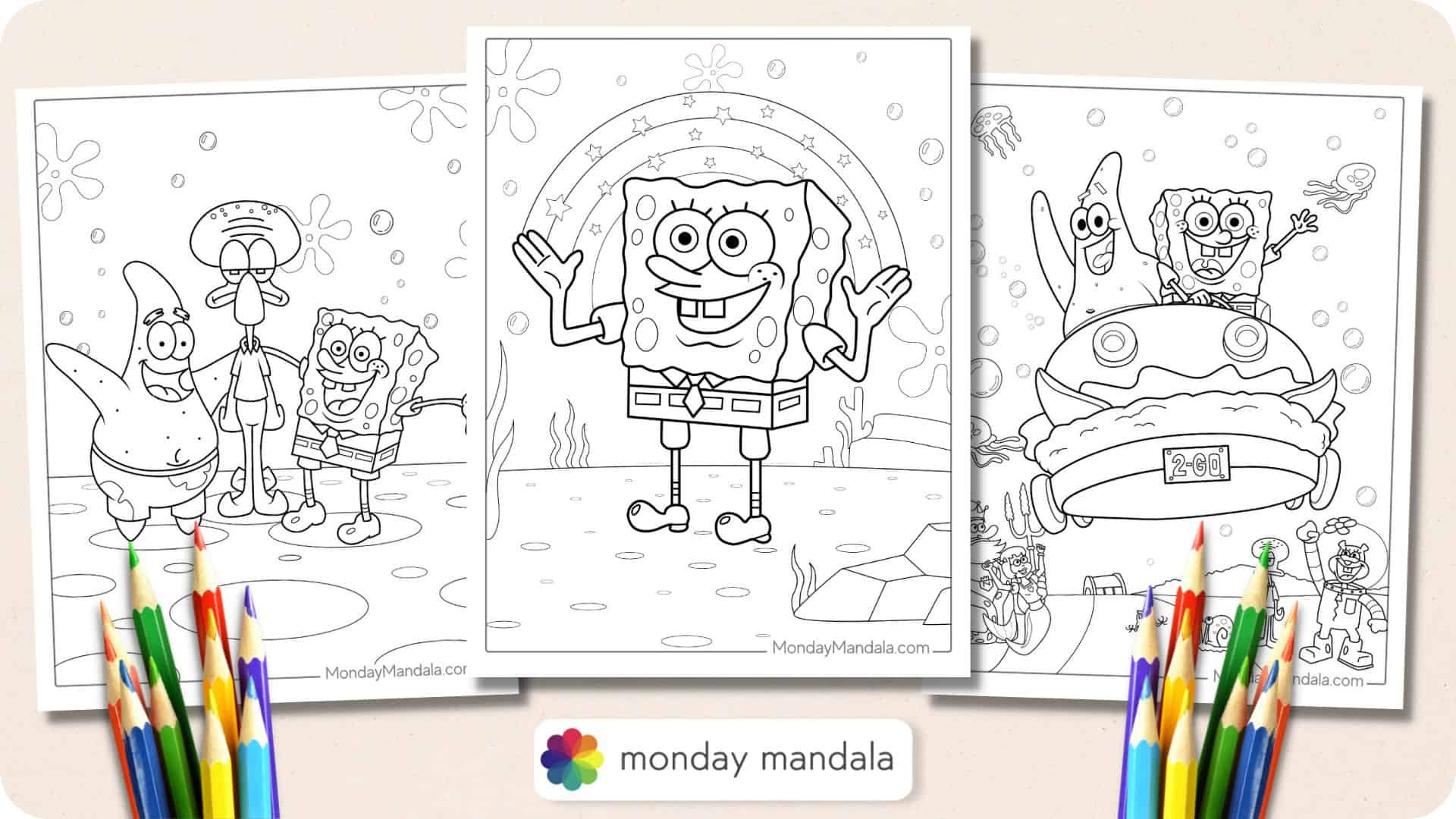 40 Spongebob Coloring Pages (Free Pdf Printables) intended for Spongebob Coloring Pages Free Printable