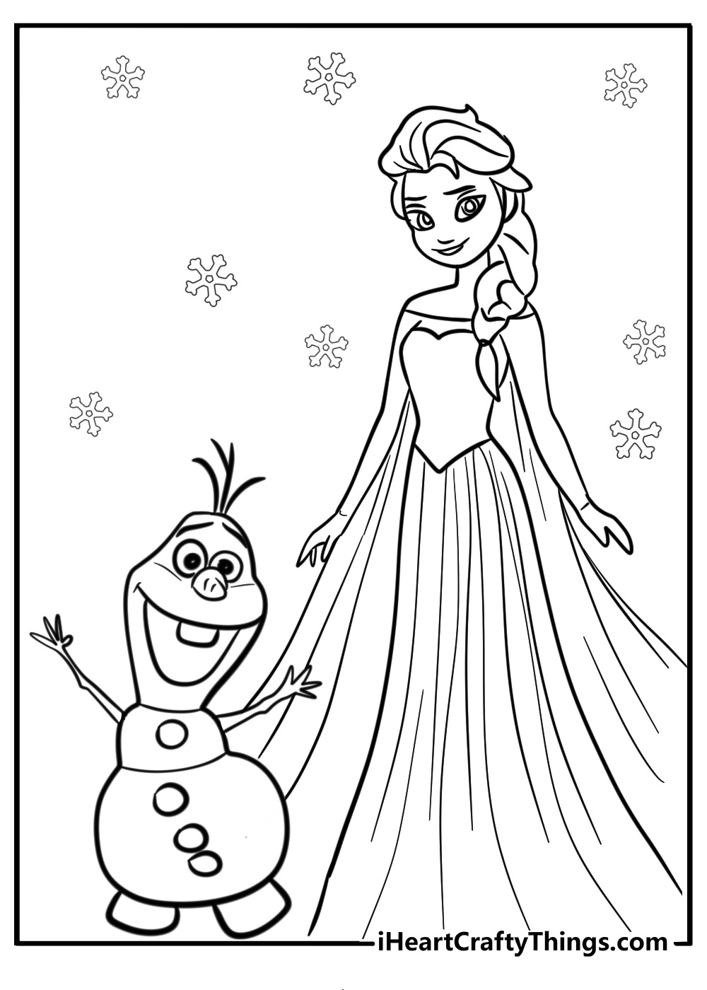 45 New Frozen Coloring Pages (&amp;amp; Frozen 2!) Free Printables for Free Printable Print Frozen 2 Coloring Pages Elsa Hair Down