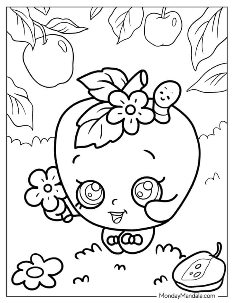 66 Shopkins Coloring Pages (Free Pdf Printables) inside Shopkins Coloring Pages Printable Free