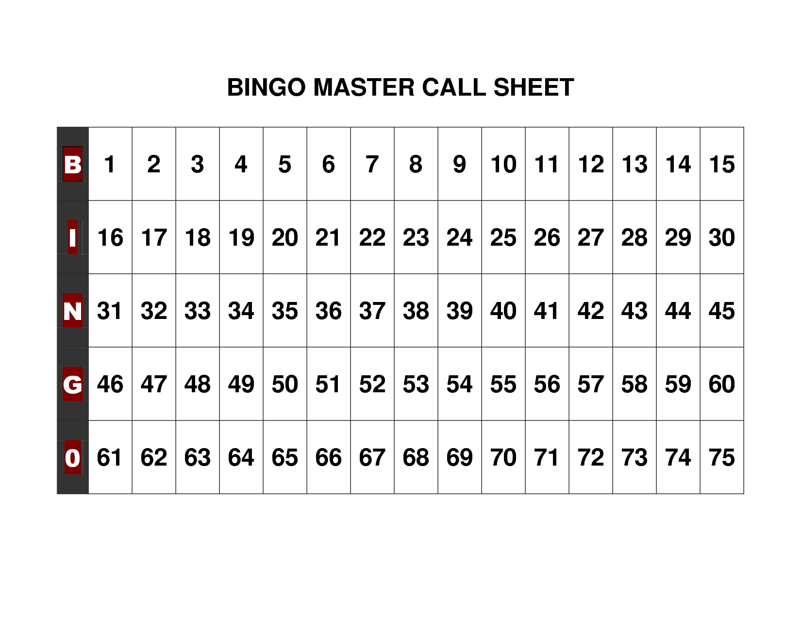 8 Best Bingo Calls Ideas | Bingo Calls, Bingo Cards, Bingo pertaining to Free Printable Bingo Master Call Sheet