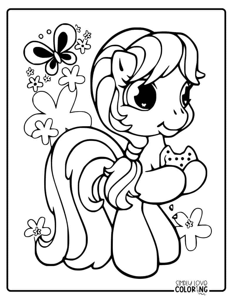 88 My Little Pony Coloring Pages (Free Pdf Printables) - Simply within My Little Pony Friendship Is Magic Coloring Pages Free Printable