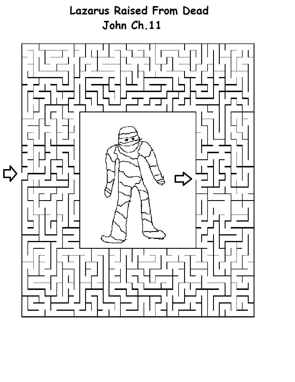 9 Lazarus Ideas | Sunday School Crafts, Sunday School, Kids Church in Printable Jesus Raises Lazarus Activity Sheets