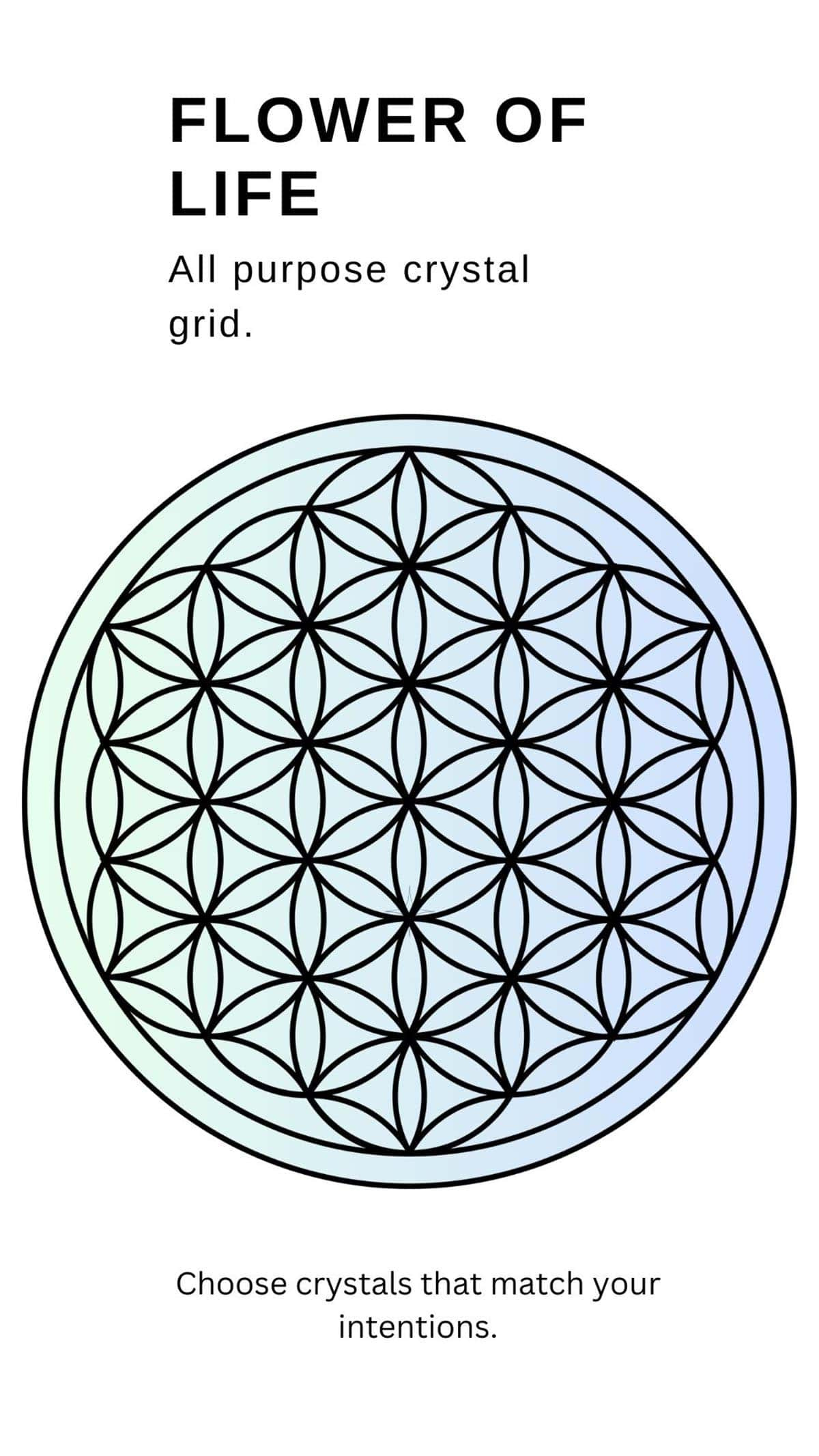 A Guide To Crystal Grids ~ With 4 Free Templates - The Daily Dish regarding Free Printable Crystal Grid For The Root Chakra