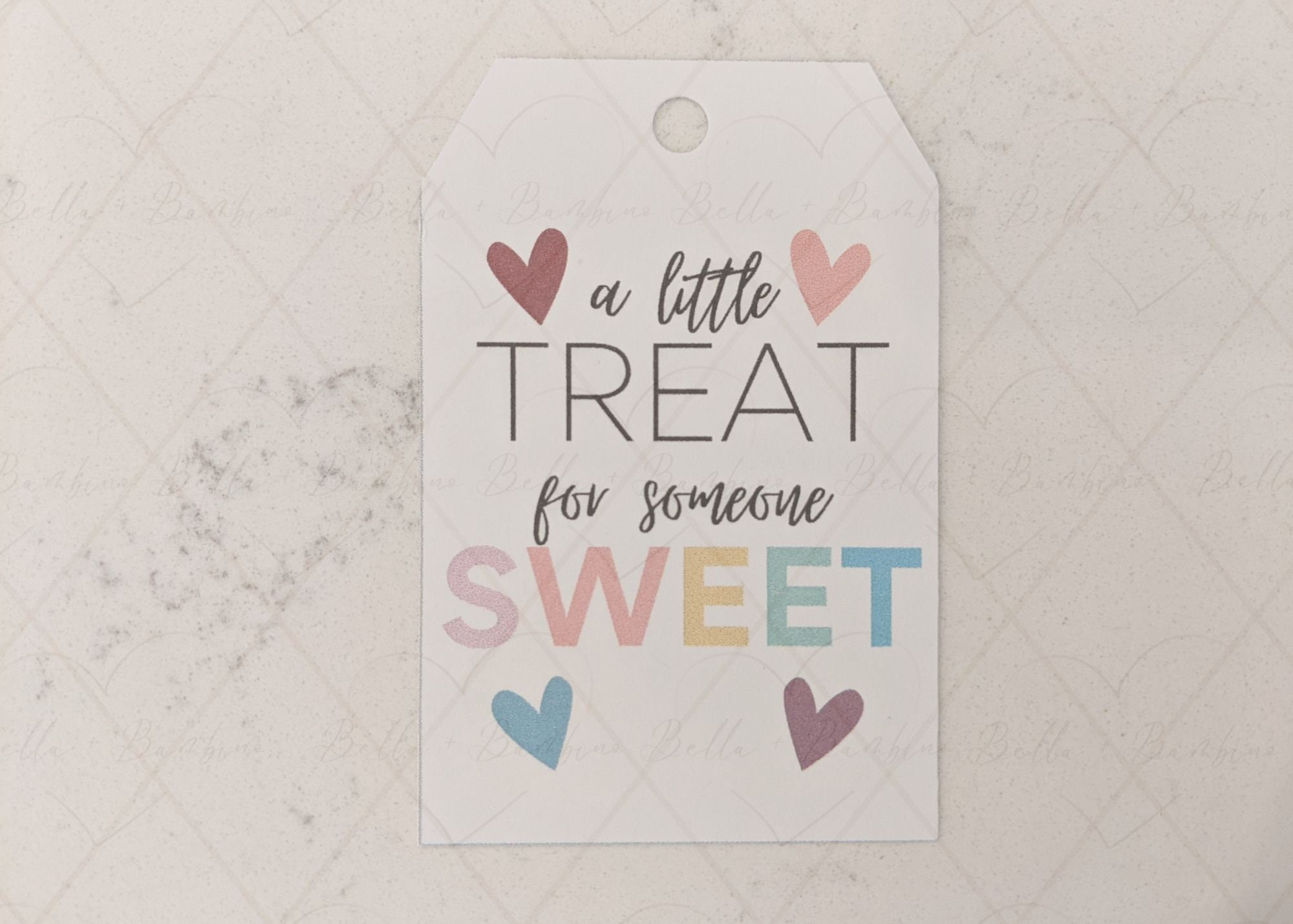 A Little Treat For Someone Sweet - Printable Gift Tags - Etsy throughout A Little Treat For Someone Sweet Free Printable