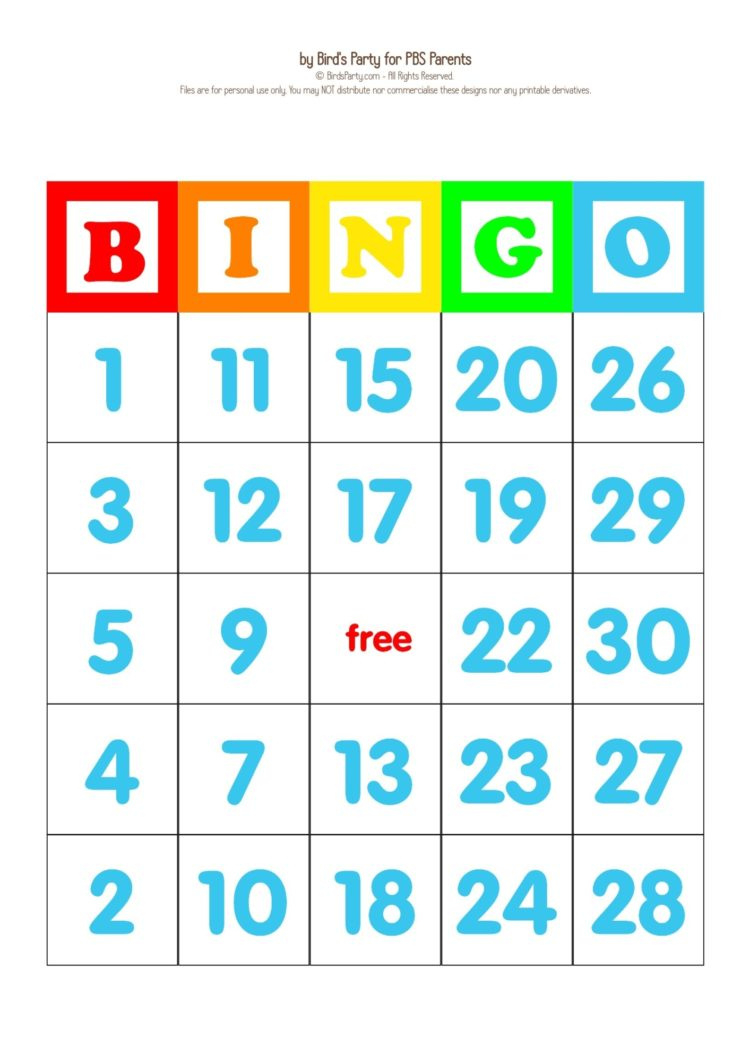 Abcs &amp;amp; 123S Bingo Cards | Kids Coloring Pages | Pbs Kids For Parents regarding Bingo Cards to Print