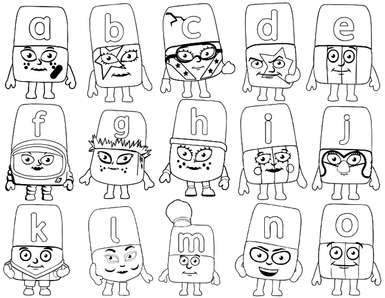Alphablocks Coloring Pages To Print - Free Printable Coloring Pages within Free Printable Alphablocks Coloring Pages