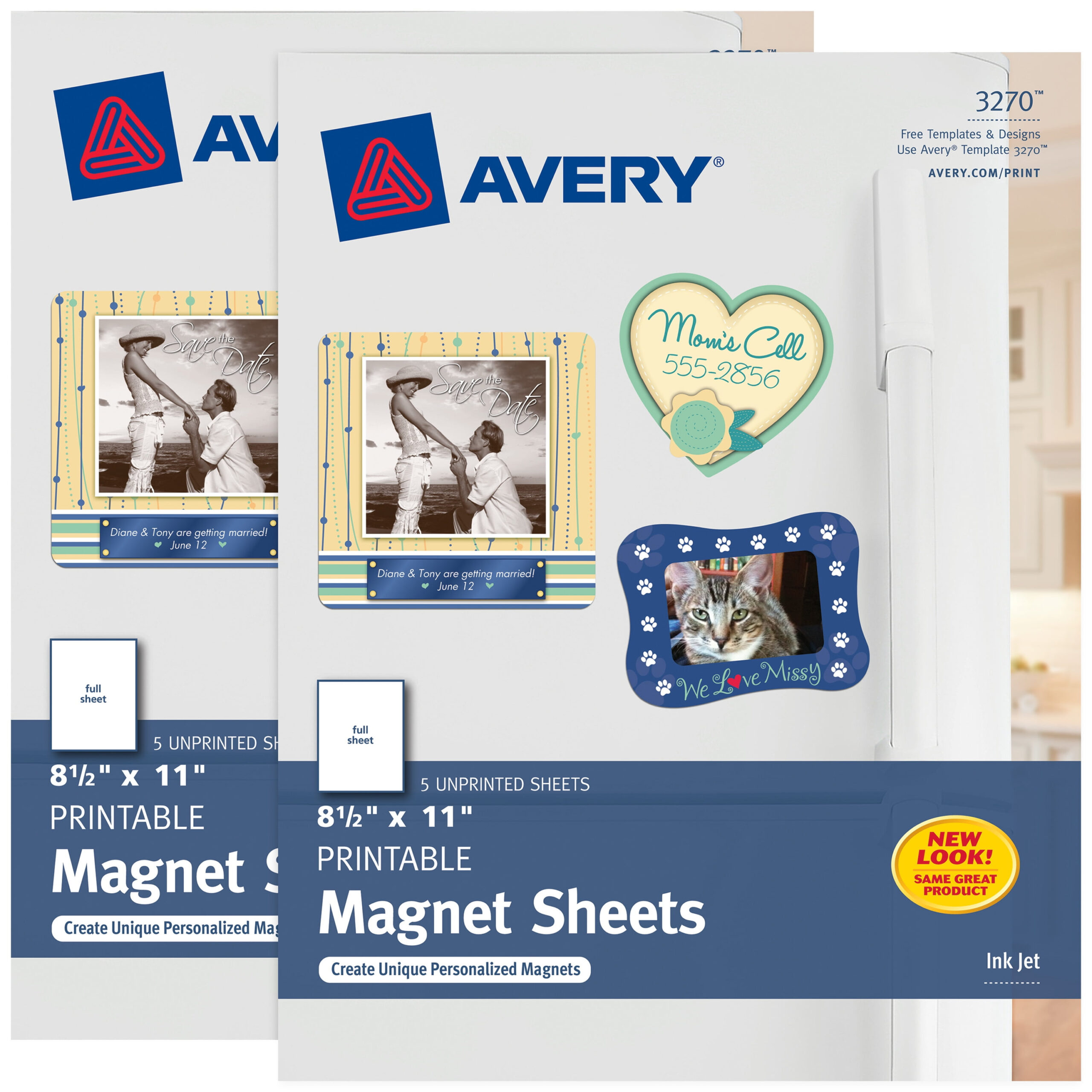 Avery Perfect To Use For Arts And Crafts Projects Printable Magnet pertaining to Printable Magnet Sheets For Laser Printer