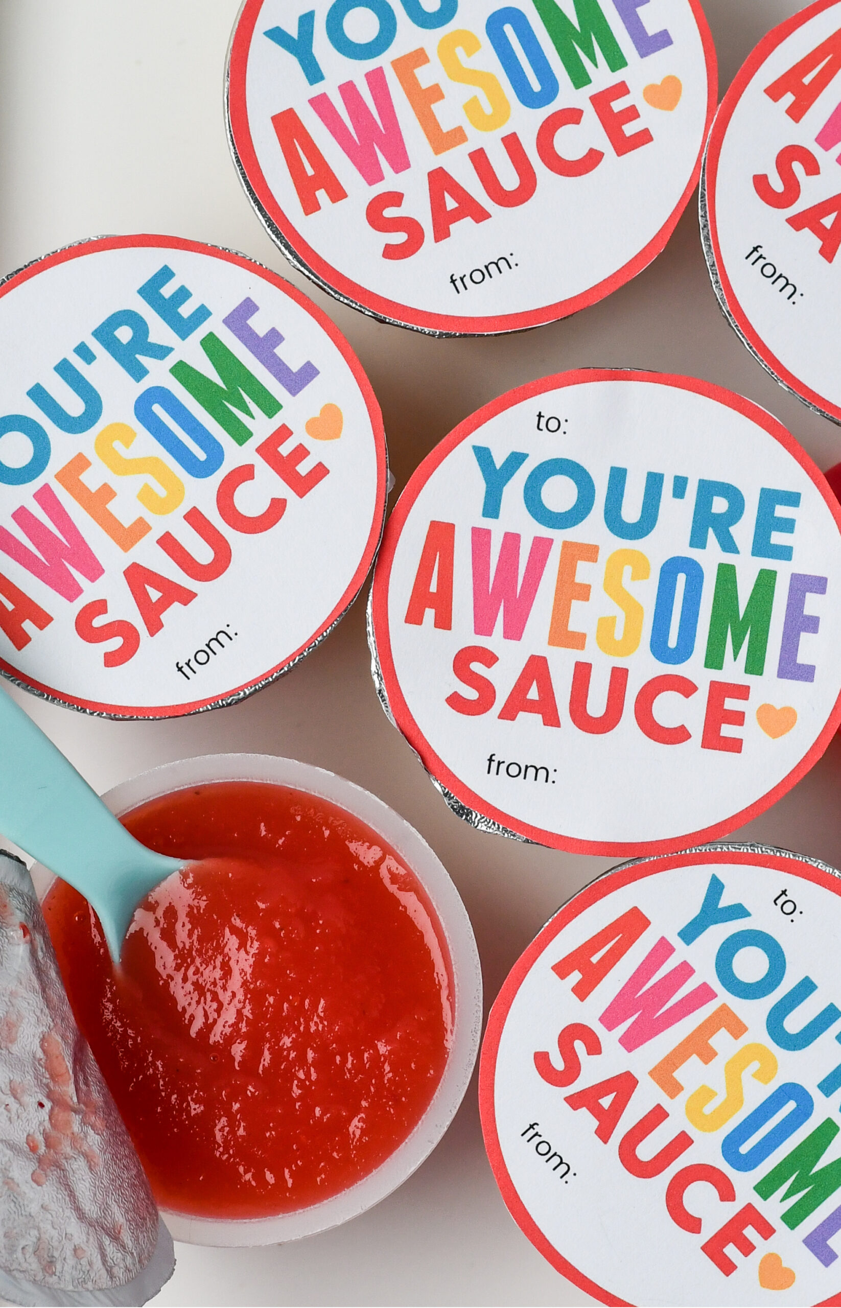 Awesome Sauce Valentines for You are Awesome Sauce Free Printable