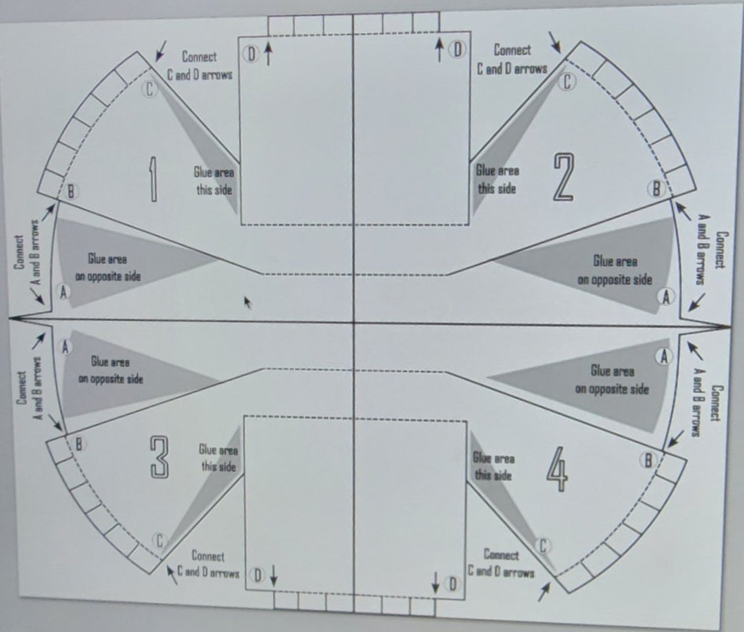 Beer Box Cowboy Hat Template Pdf And Svg - Etsy throughout Free Printable Beer Box Cowboy Hat Template